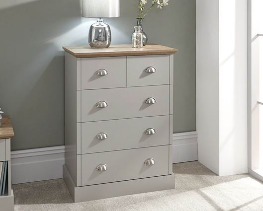 Kinsley 2+3 Drawer Chest