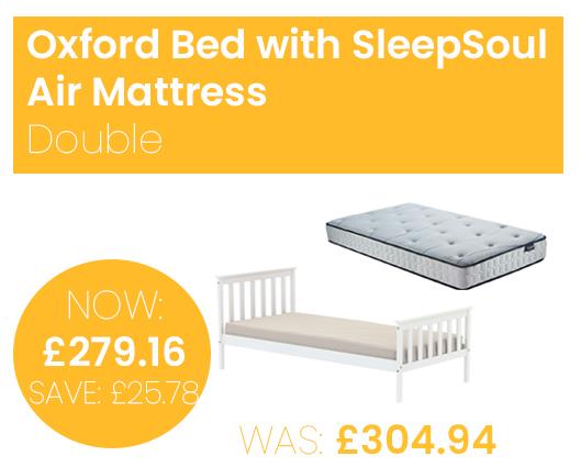 Oxford Bed with SleepSoul Air Mattress - Double