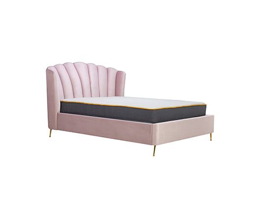 Lottie King Ottoman Bed - Pink