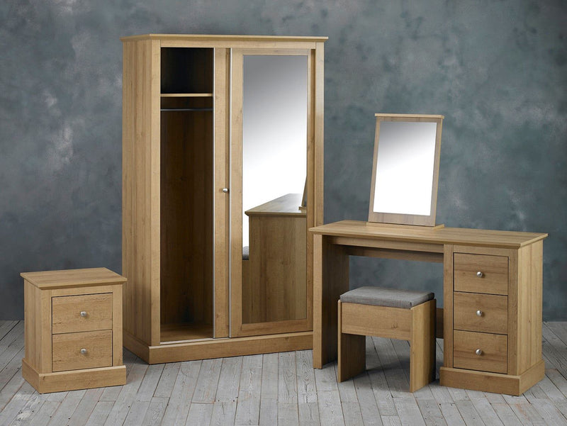 Dagwood 2 Door Sliding Wardrobe Oak