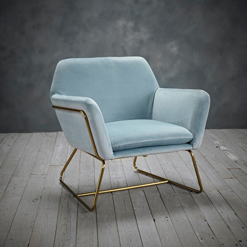 Charles Armchair Sky Blue