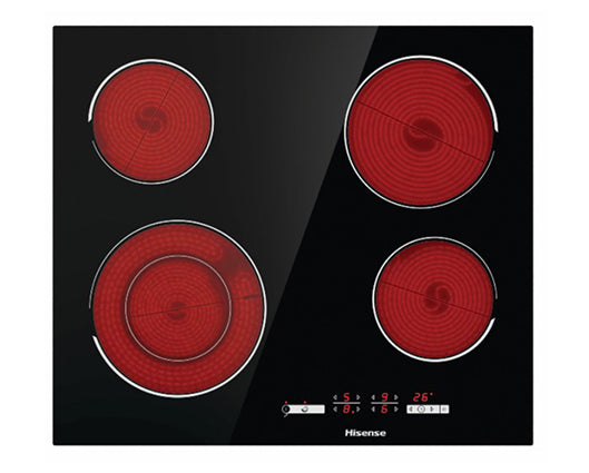 Hisense E6432C 60cm Touch Control Electric Ceramic Hob