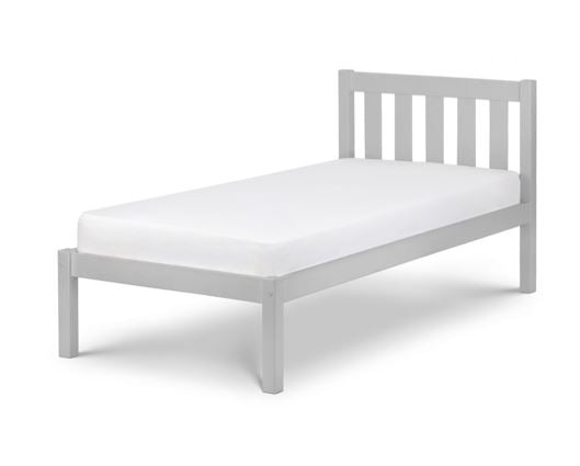 Luna Single Bed - Dove Grey