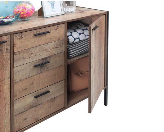 Horton 2 Door 3 Drawer Sideboard