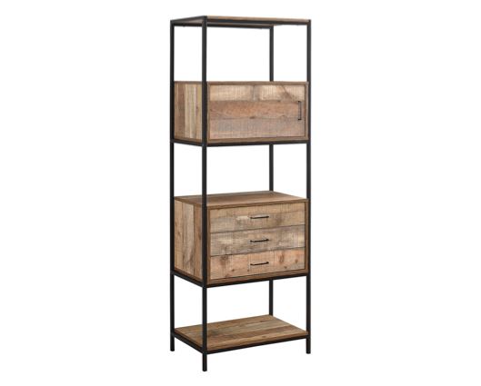 Downtown 3 Drawer Shelving Unit