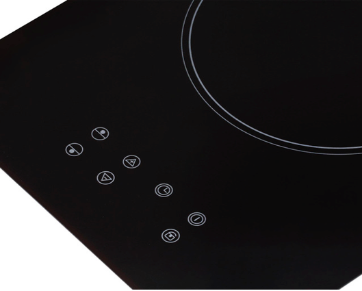 SIA CERH31BL 30cm 2 Burner Domino Ceramic Electric Hob Black 