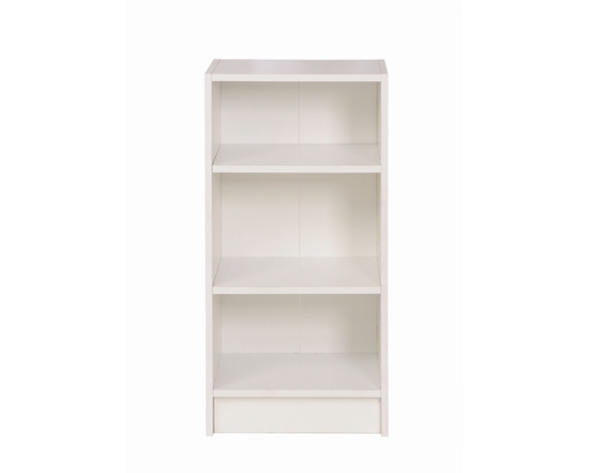 Small Narrow Bookcase-White